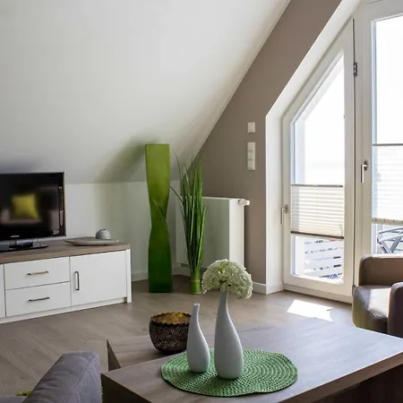 4 Maisonette 3 Balkone Haus 7 A 6 Appartamento Plau am See