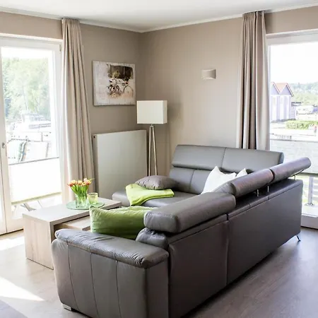 4 Maisonette 3 Balkone Haus 7 A 6 Appartamento Plau am See